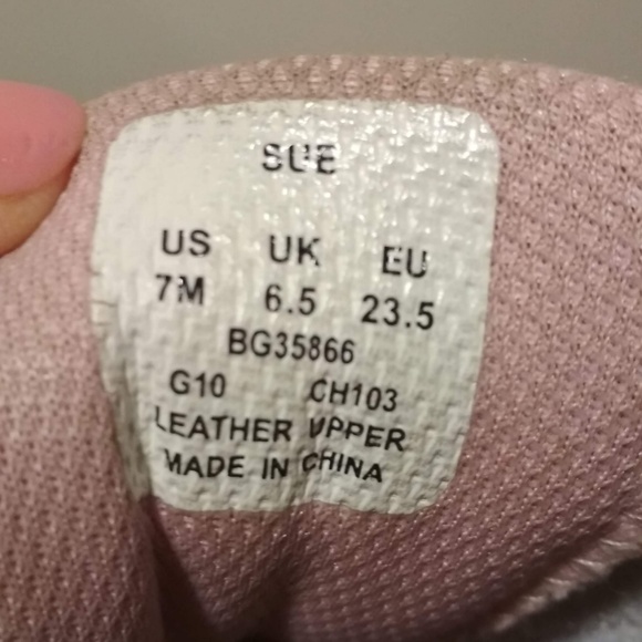 stride rite suede toddler shoes. used. size 7M - Picture 4 of 4